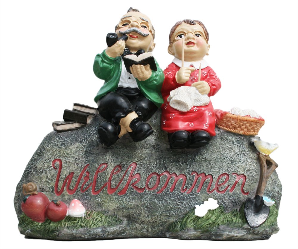 colourliving Willkommen Schild Oma und Opa Herzlich Willkommen Willkommensschild Haustür
