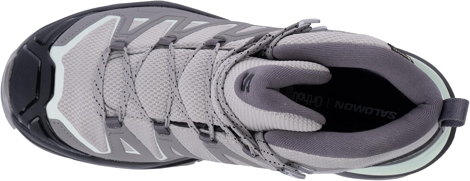 Salomon Women’s X Ultra Flare Mid Gore-Tex Hiking Shoe, Waterproof Shoes with Support & Stability for Rugged Trails & Multi-Day Hikes