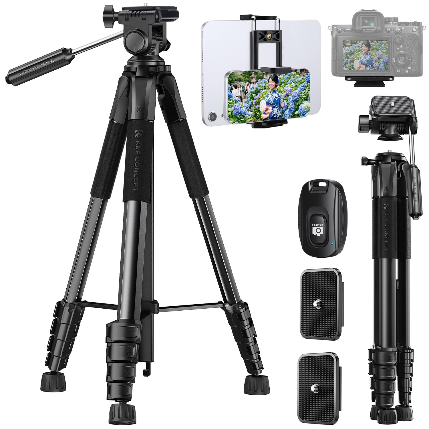 Amazon.co.jp: K&F CONCEPT: 三脚新品発売