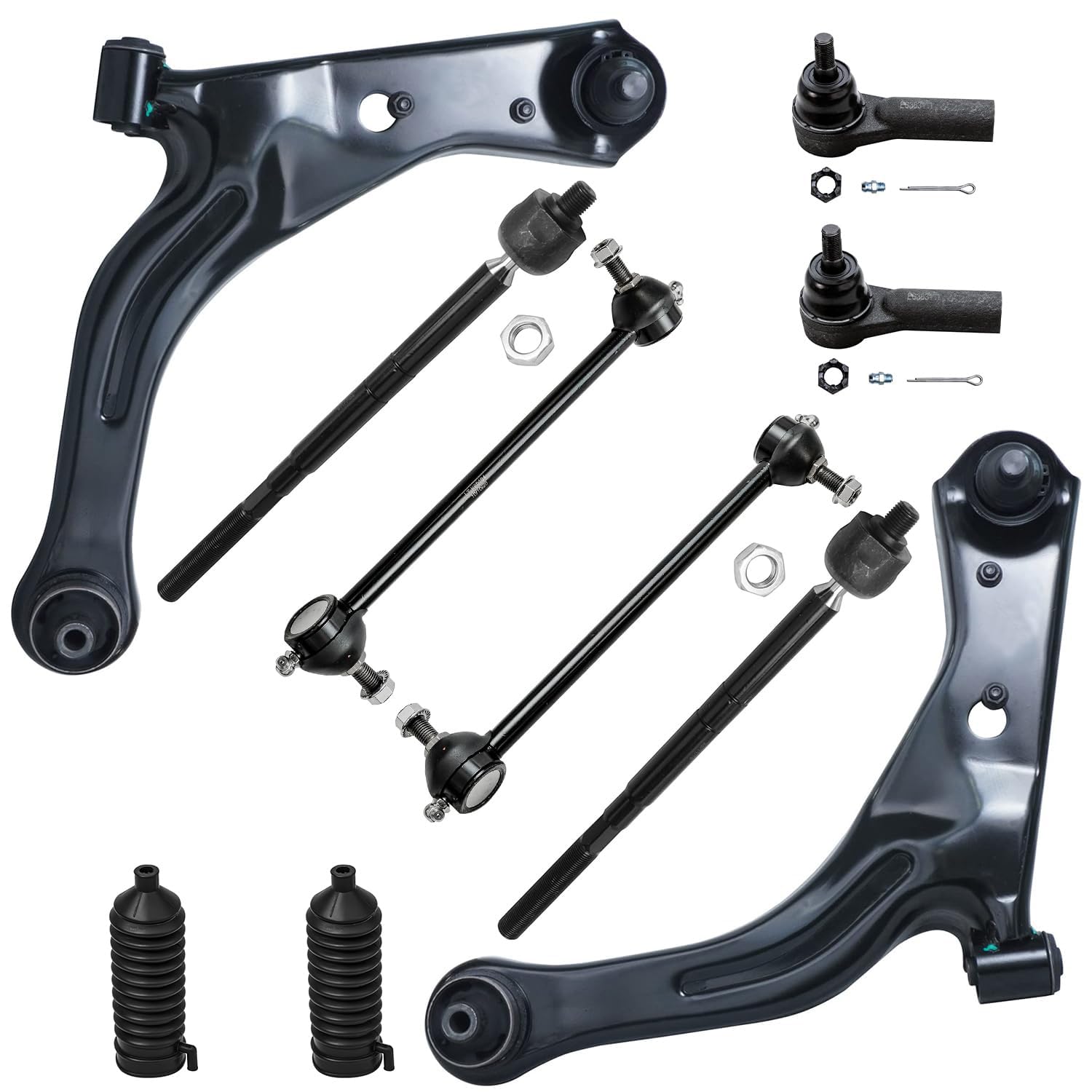 Detroit Axle - Front End 10pc Suspension Kit for 2001-2004 Ford Escape
