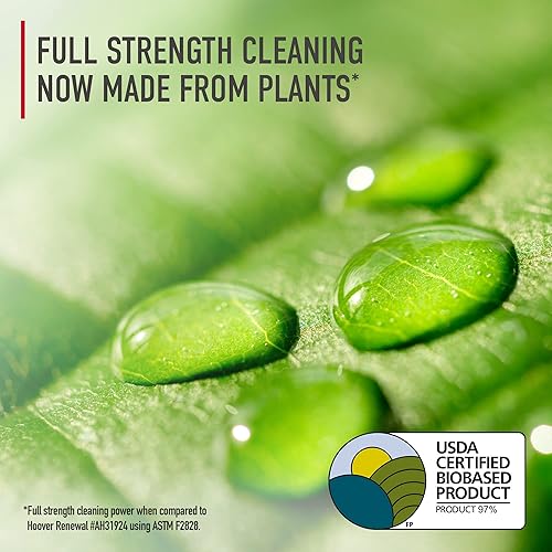 Miniatura 3 de Hoover Pure Essentials AH31965 - Solución de limpieza de alfombras, fórmula natural a base de plantas, 128 onzas, para alfombras y tapicería, color