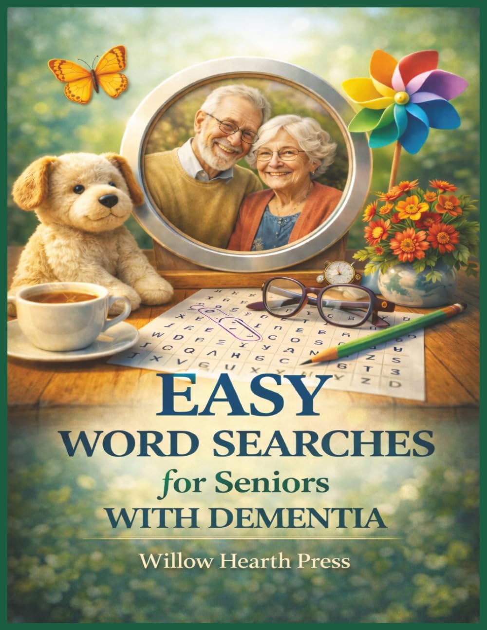 Easy Word Searches for Seniors with Dementia: 100 Easy Large Print Word Searches