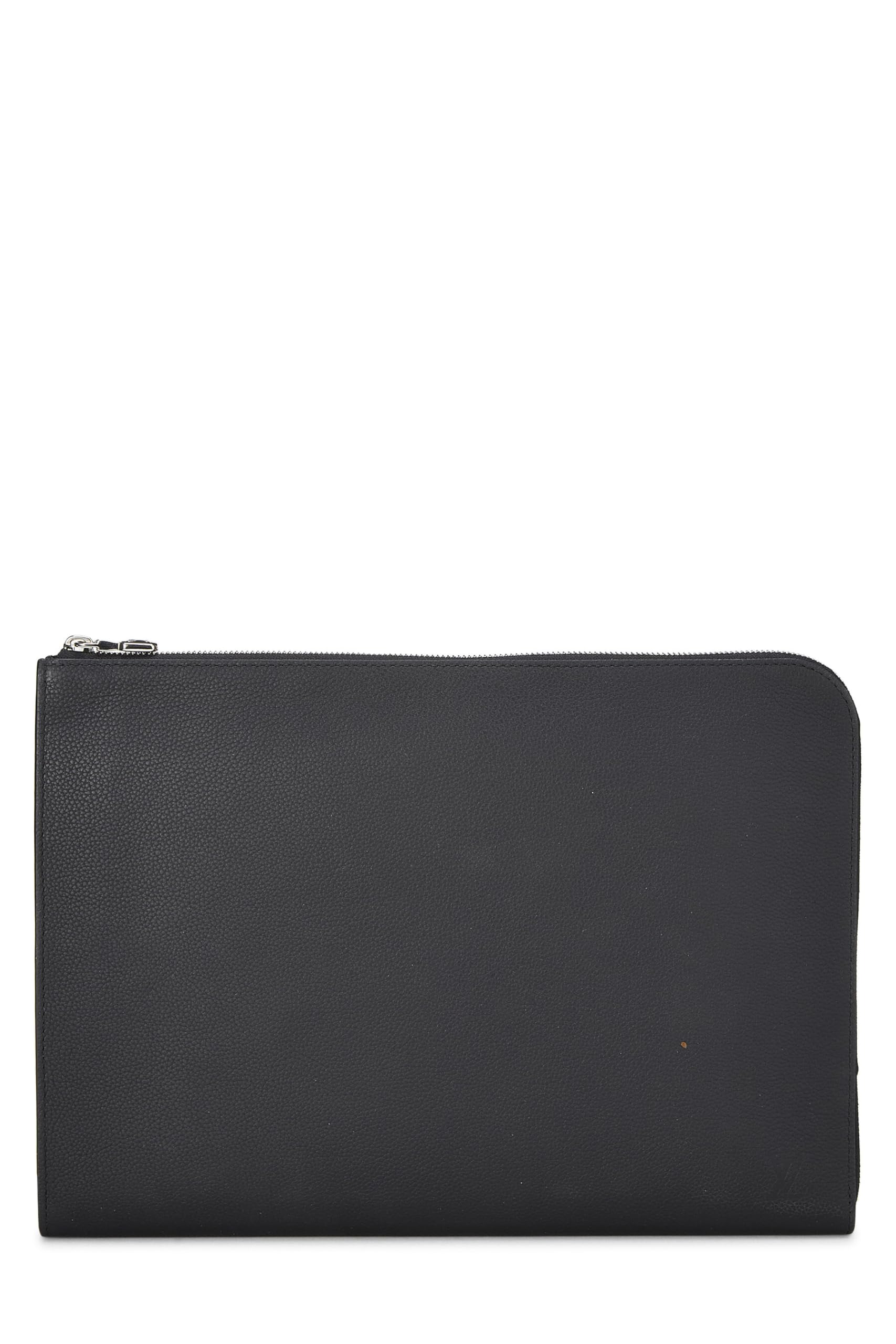 Louis Vuitton, Pre-Loved Black Taurillon Pochette Jour GM, Black