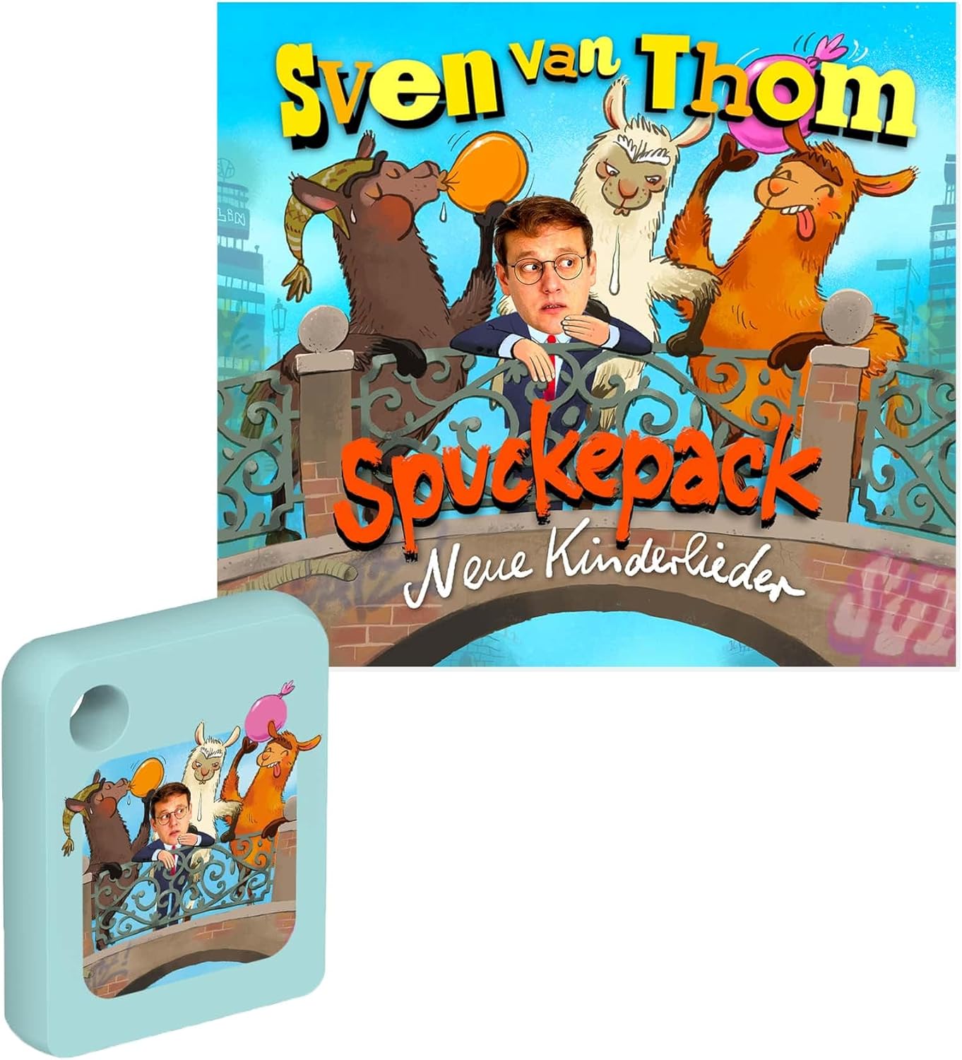 Audio Token: Sven Van Thom - Spit Pack, Music for Children from 3 Years, Playing Time Approx. 50 Minutes