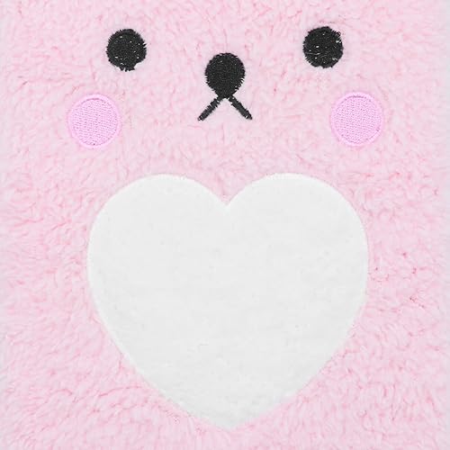 Miniatura 5 de ZGMYC Plush Bunny Notebook Diary for Girls Kids A5 Lined Fuzzy Journal Cute Heart Writing Drawing Notepad 160 Pages Encuadernación desconocida
