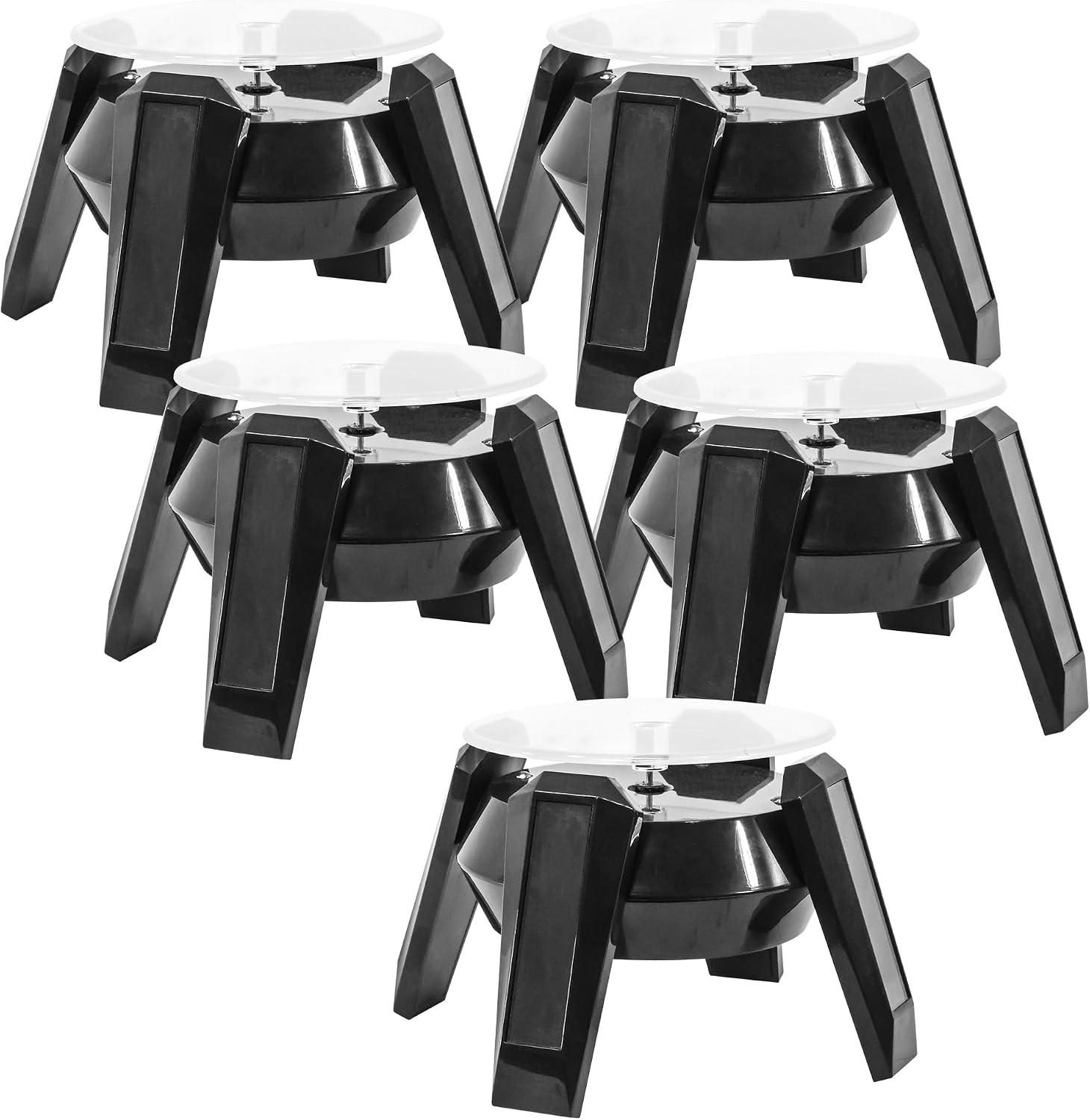 Set of 5 Rotating Spinning Displays for Figures