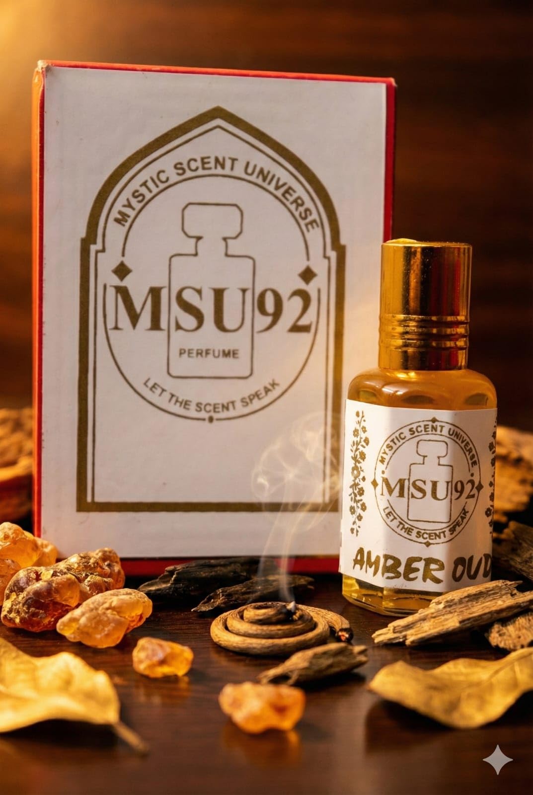 Amber Oud Attar Perfume Oil for Men & Women | Long Lasting Alcohol Free Attar | Luxury Woody Amber Fragrance | Concentrated Unisex Perfume (3ML)-image-41