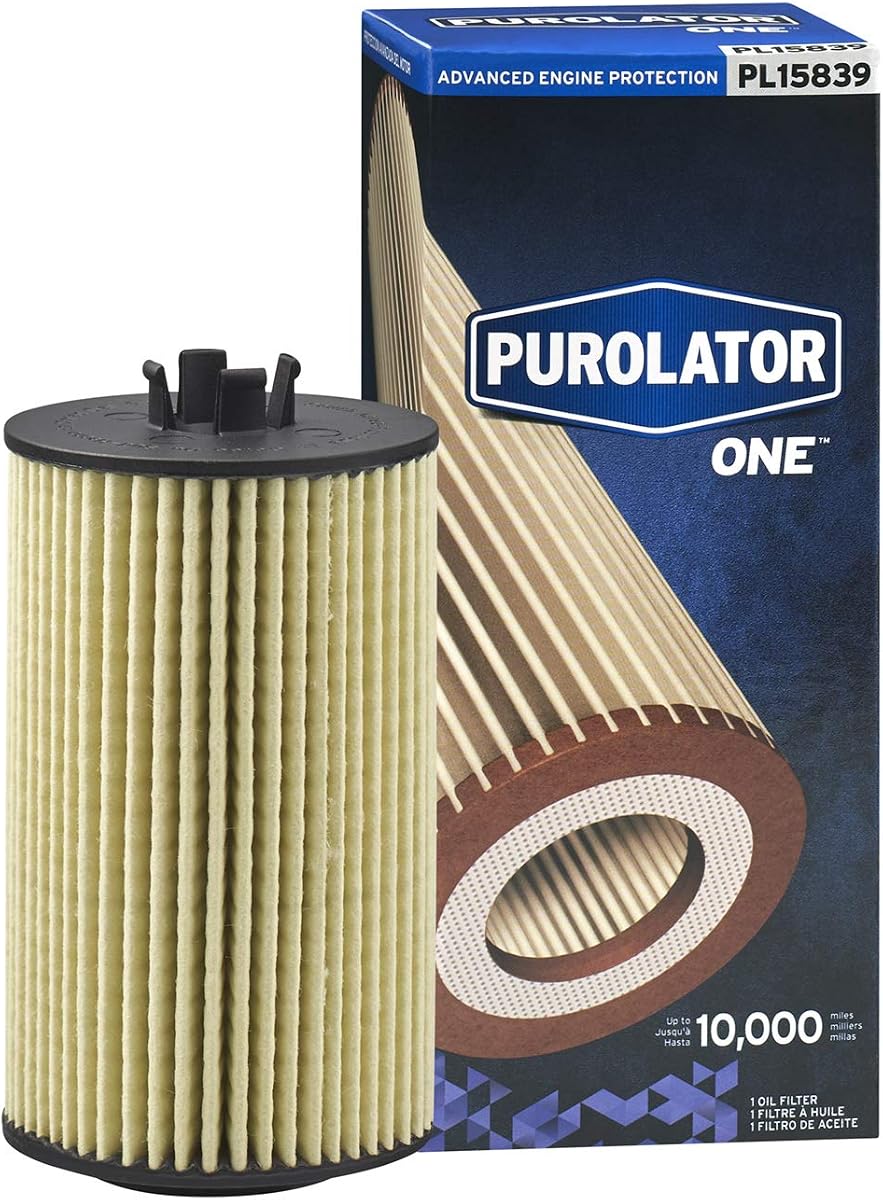 Purolator PL15839 PurolatorONE Advanced Engine Protection Cartridge Oil Filter Compatible With Chevrolet Cruze, Chevrolet Trax, Chevrolet Colorado, Chevrolet Sonic, Buick Encore and GMC Canyon