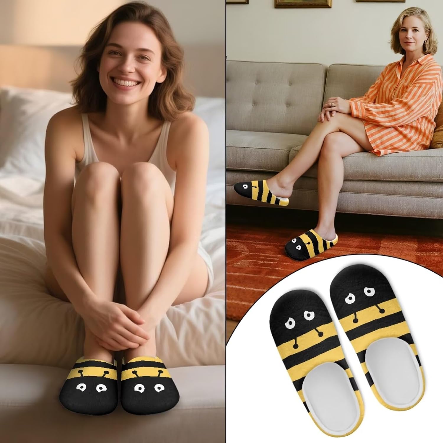 Womens House Slippers Closed Toe Spa Slippers Bedroom Shoes Comfy Lightweight Cotton Bulk Slipper for Indoor