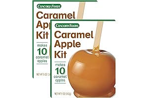 Concord Foods Caramel Apple Kit: Savor the Sweetness of Homemade Caramel Apples