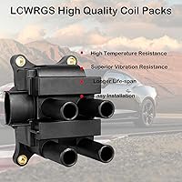 Vista 2 de Paquete de bobinas de encendido para 2.0 2.3 L4 Ford Focus Ranger Mazda 6 2003 2004 2005 2006 2004 2008 2009 2010 2011 bobinas de repuesto # DG474