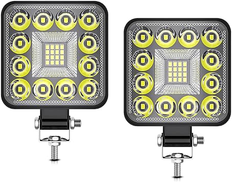 2Pcs 3 Inch 160W LED Light Bar IP67 Protection LED Work Lights Off Road Driving Fog Lights for Truck SUV ATV UTV Boat