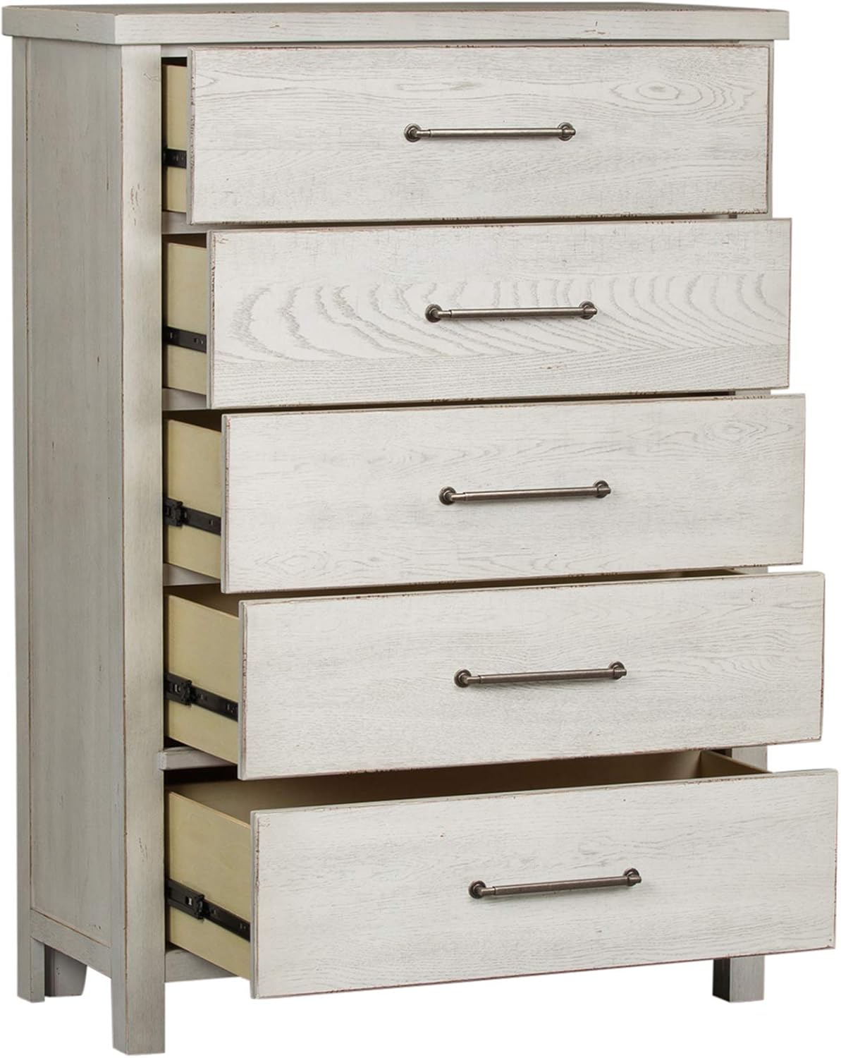 LIBERTY FURNITURE INDUSTRIES, INC. Modern Farmhouse 5 Drawer Chest