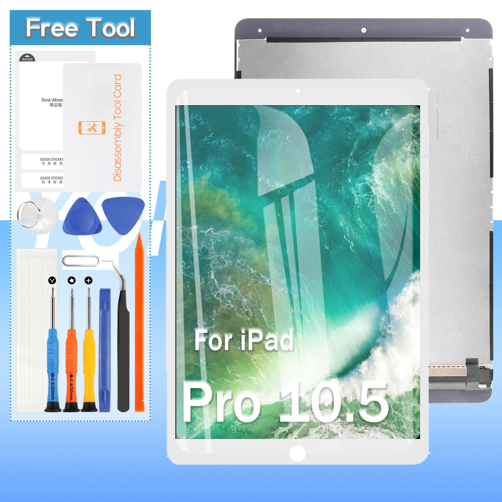 Amazon.co.jp: iPad Pro 10.5 2017 A1701 A1709 A1852 LCDスクリーン