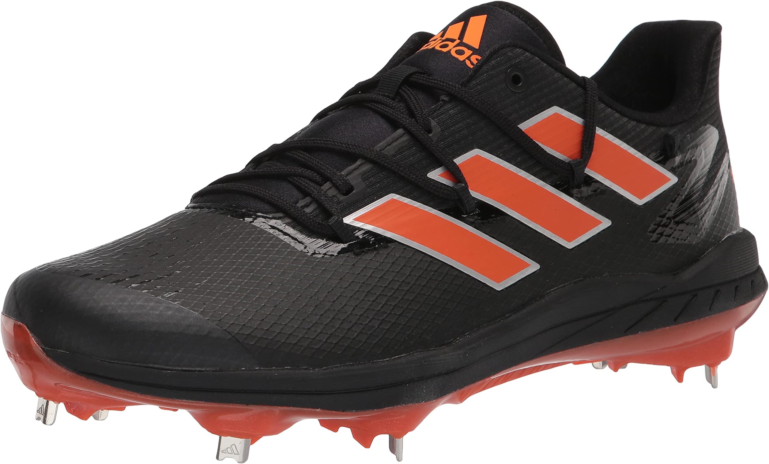 orange adidas baseball cleats