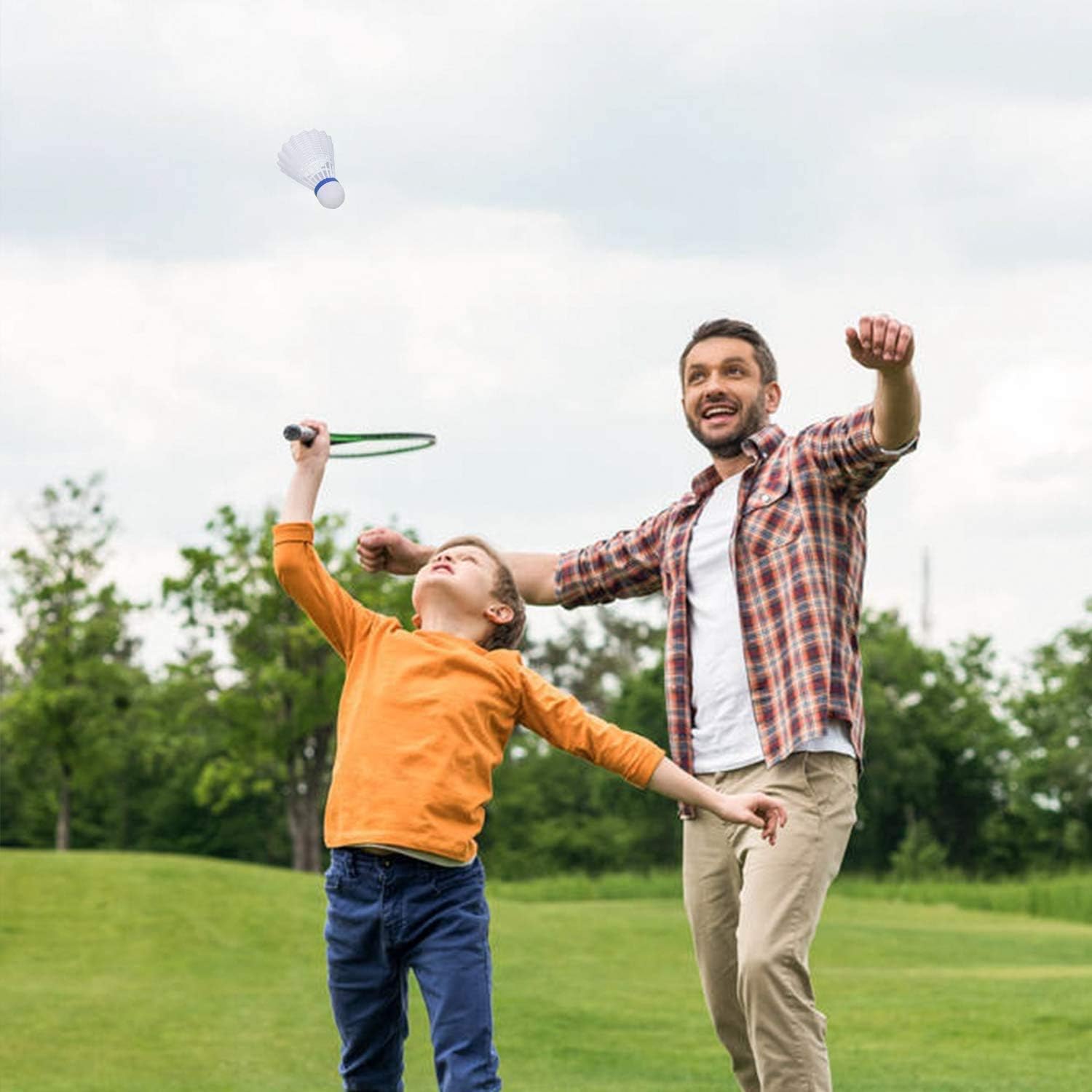 ZZICEN Badminton Birdies Badminton Shuttlecocks Nylon - Pack of 24, High Speed Plastic Badminton Birdie,Training Badminton Shuttlecock for Indoor and Outdoor Sports : Sports & Outdoors