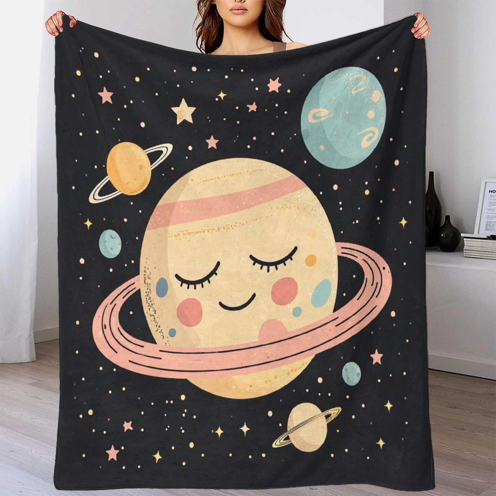 Coperta in morbido pile di flanella, regalo di compleanno per amici, famiglia, regalo di Natale per amici e partner, coperta natalizia per divano e letto, 150 x 200 cm