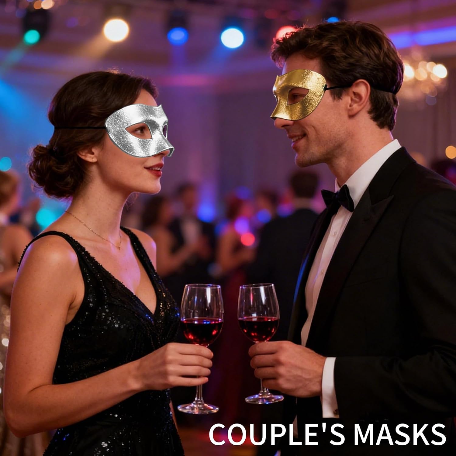Women's Sexy Flexible Lace Masks Eye-mask for Ball Party Venetian Masquerade Costume