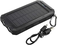 Vista 8 de BoxWave Banco de energía compatible con Globalstar GSP-1700 (Power Bank Solar Rejuva PowerPack (10000 mAh), batería de reserva de energía solar