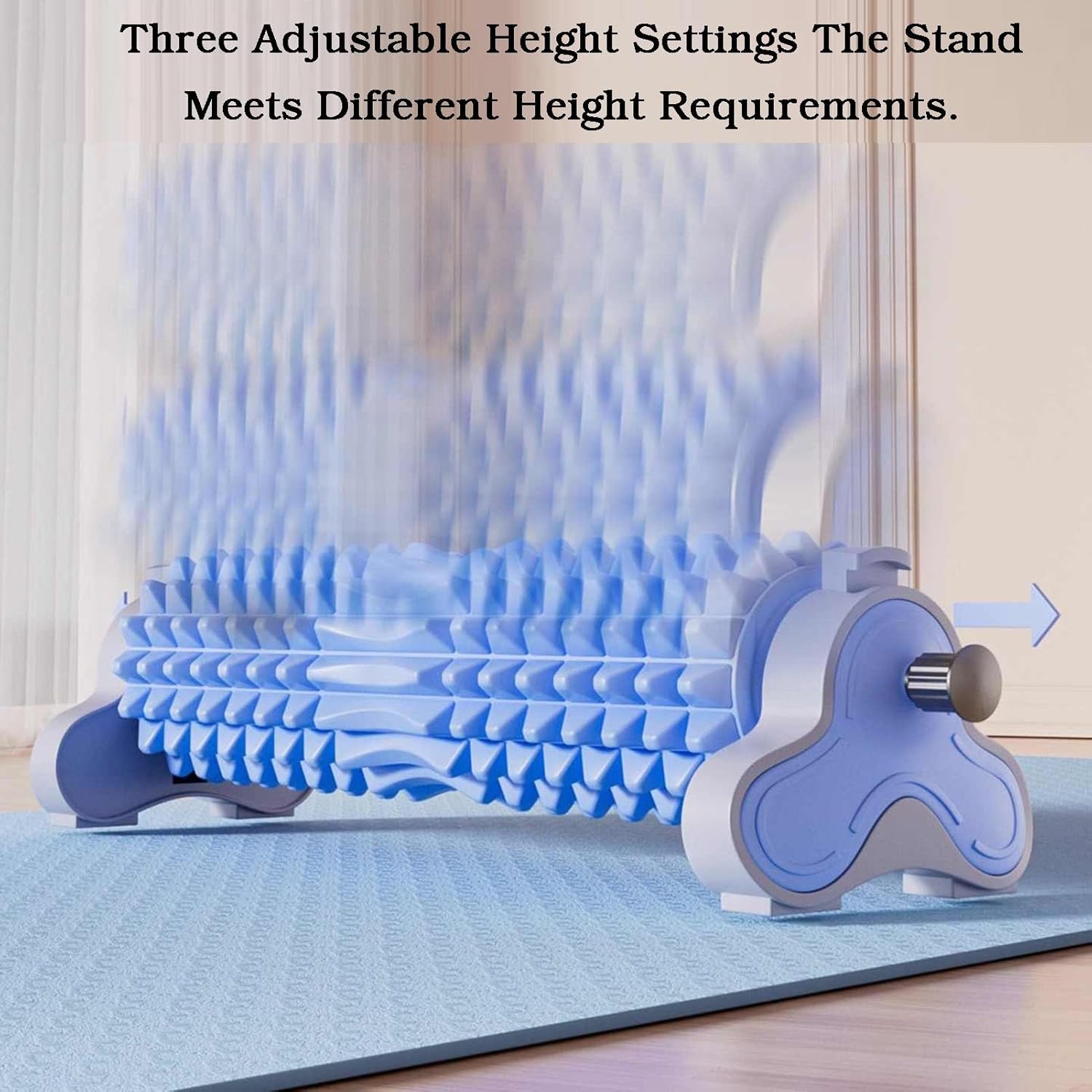Foam Roller,Deep Tissue, Self Myofacial Release Massage Therapy Roller,Trigger Point Foam Roller with Stand(Color2)