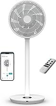 Duux Ventilateur intelligent Whisper Flex 2 – ultra silencieux 13 dB – mode nuit & minuterie – hauteur réglable (54–92 cm) – 2W éco – contrôle app & télécommande – Blanc
