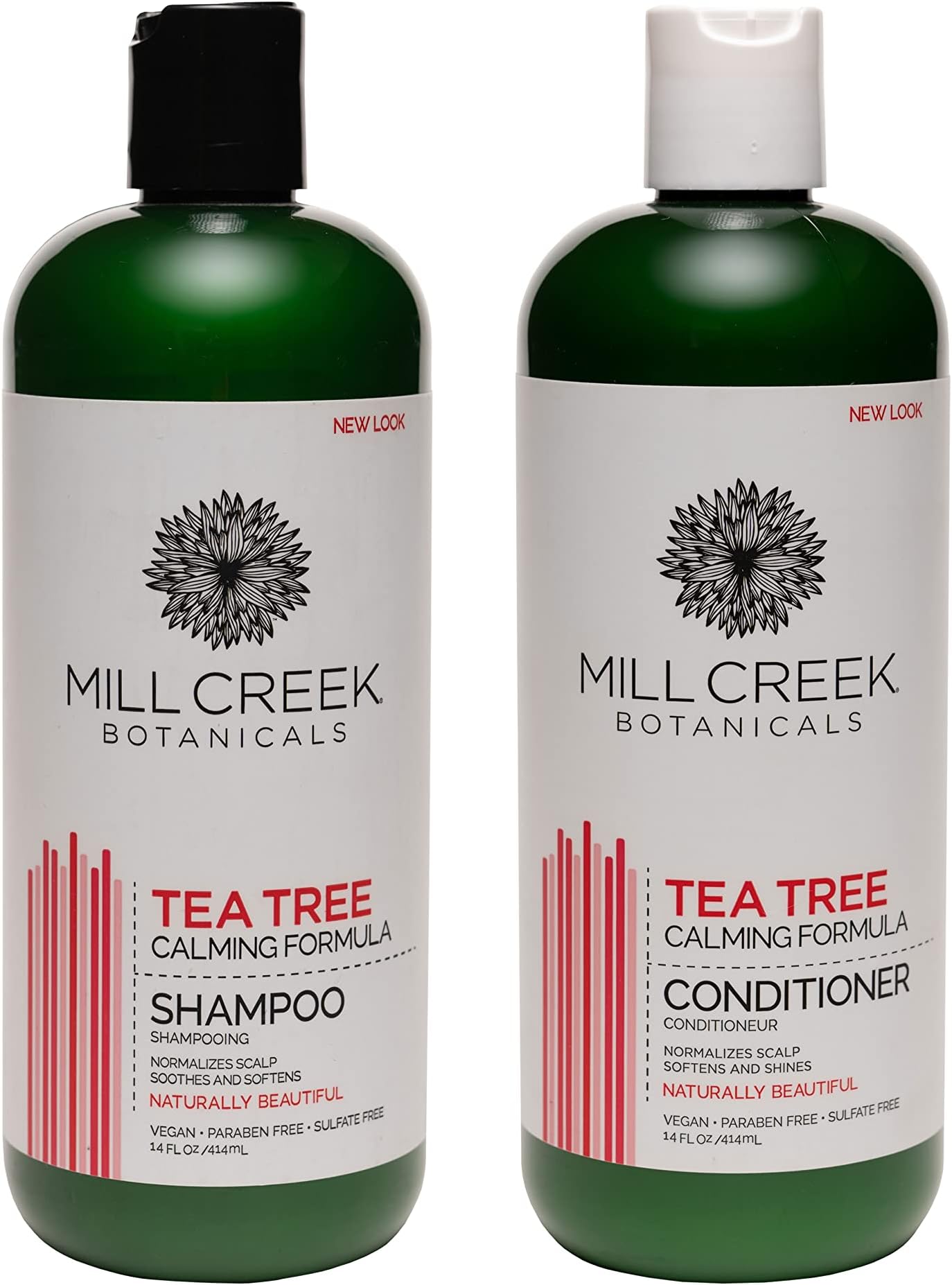 Mill Creek Botanicals Tea Tree Shampoo and Conditioner Bundle