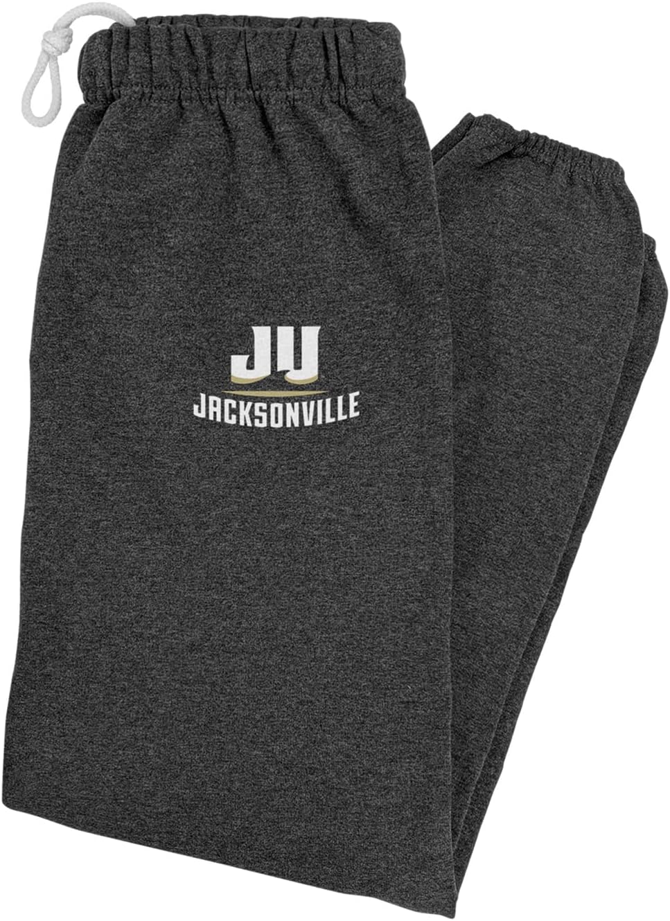 LOGOVISION Mens Jogger Sweatpants Collegiate Primary Logo Charcoal Heather Collection