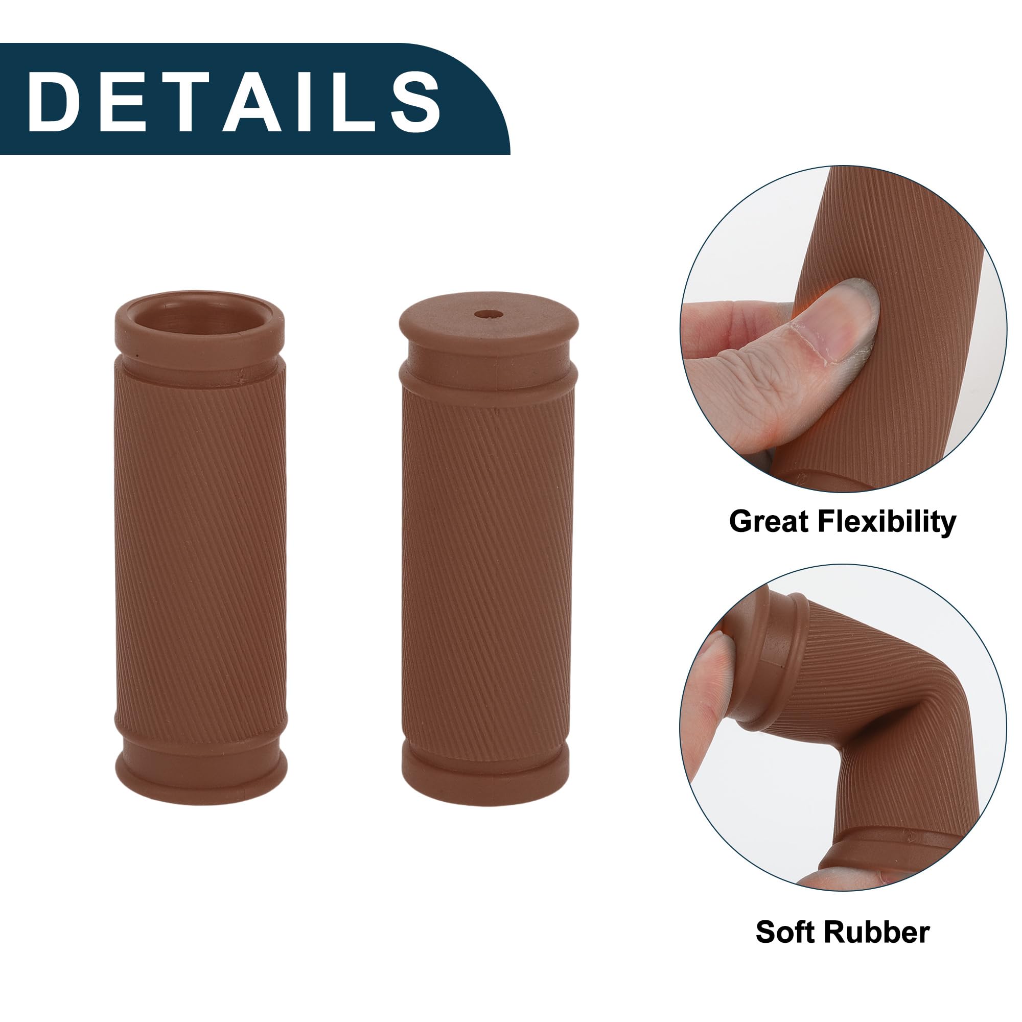 TUCKBOLD Bike Handlebar Grips Covers 85mm Long Lightweight - Image 3