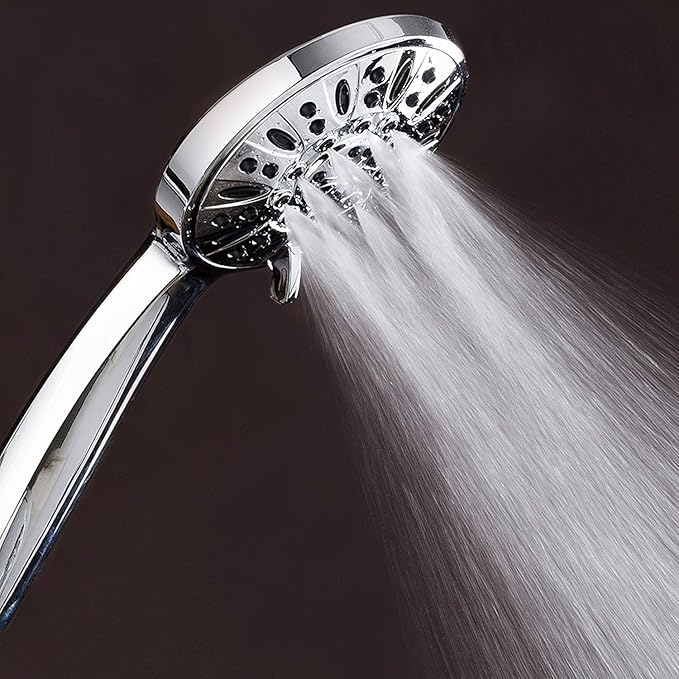 Ducha de Mano Wovier Cromada con 5 Modos de Rocío miniatura 5