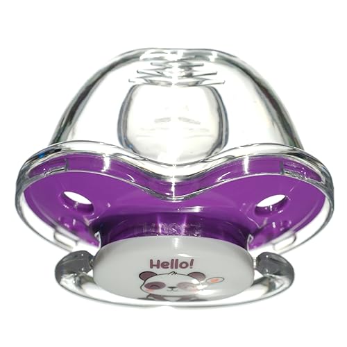 Miniatura 6 de Playtex Baby Binky - Chupete de ortodoncia con funda a presión, protector de comodidad de aire, silicona de grado médico, hasta 6 meses, rosa y