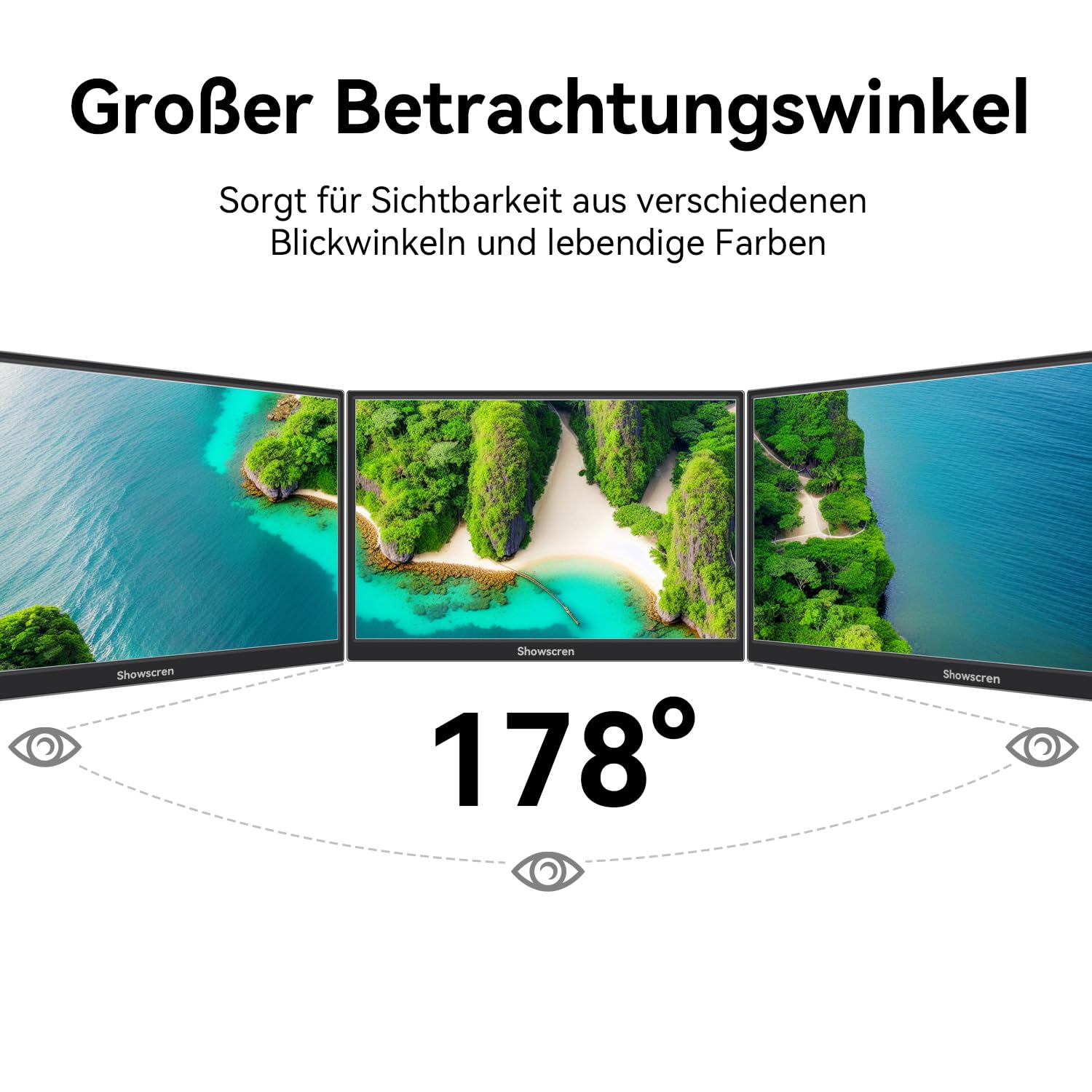 Monitor Portatile 14 Pollici HDMI USB-C 1920x1200P - Dettaglio