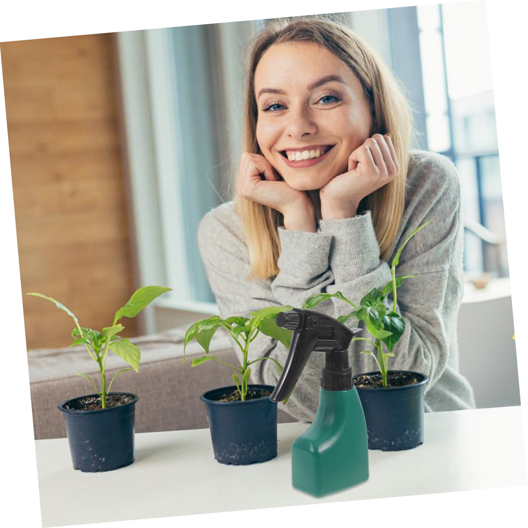 INOOMP Juego de Herramientas de Jardinería 1 Set de Plástico E Hierro