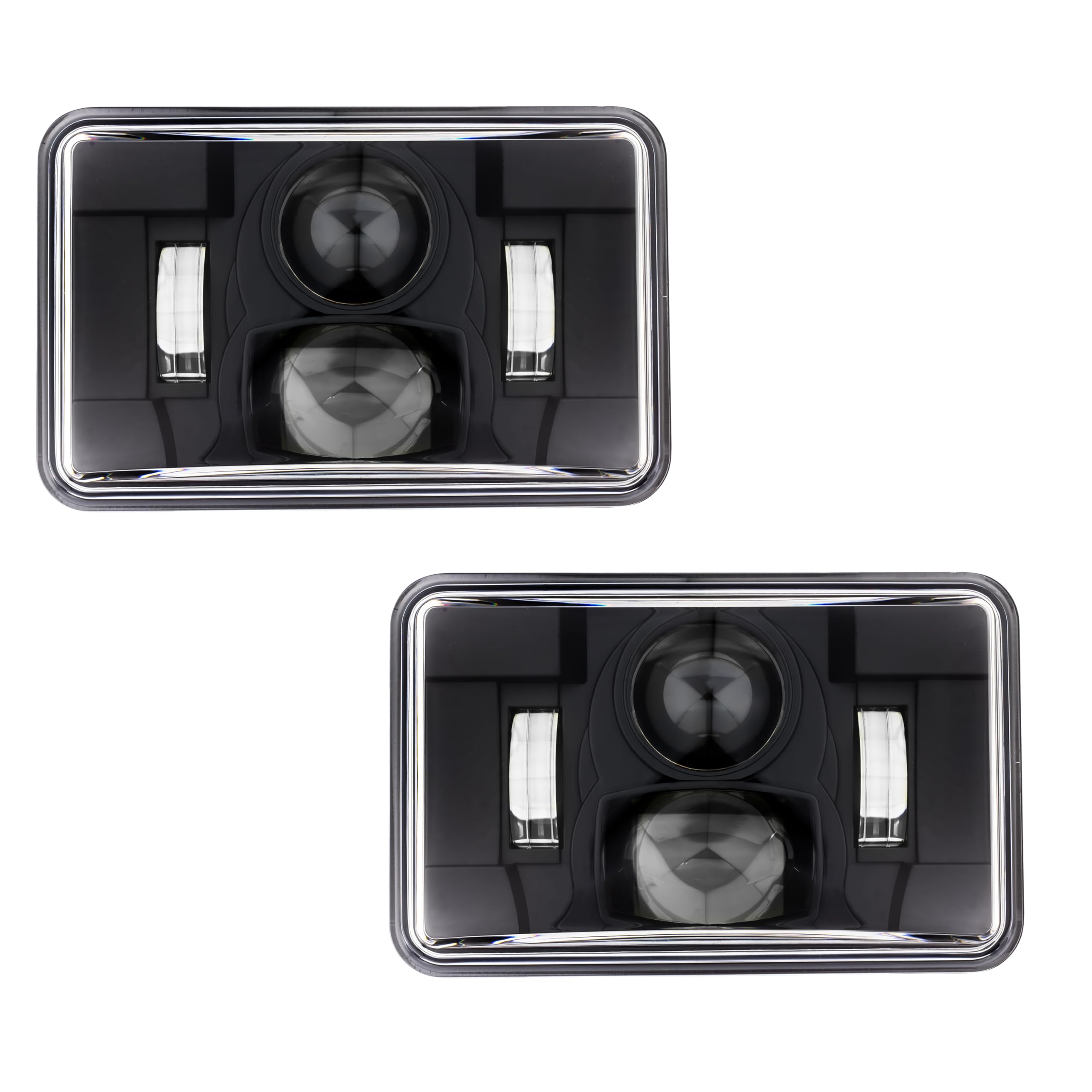 Eagle Lights 4600 Series 4 x 6 (100mm x 165mm) 2A1 Low Beam LED Headlights - Pair (H4651 H4652 H4656 H4666 H6545)