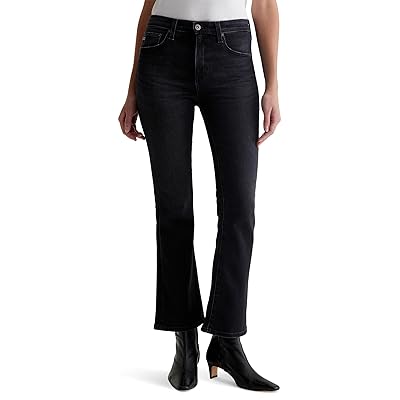 AG Jeans Farrah Mid Rise Crop Boot Jeans in 2 Years Ginza Women