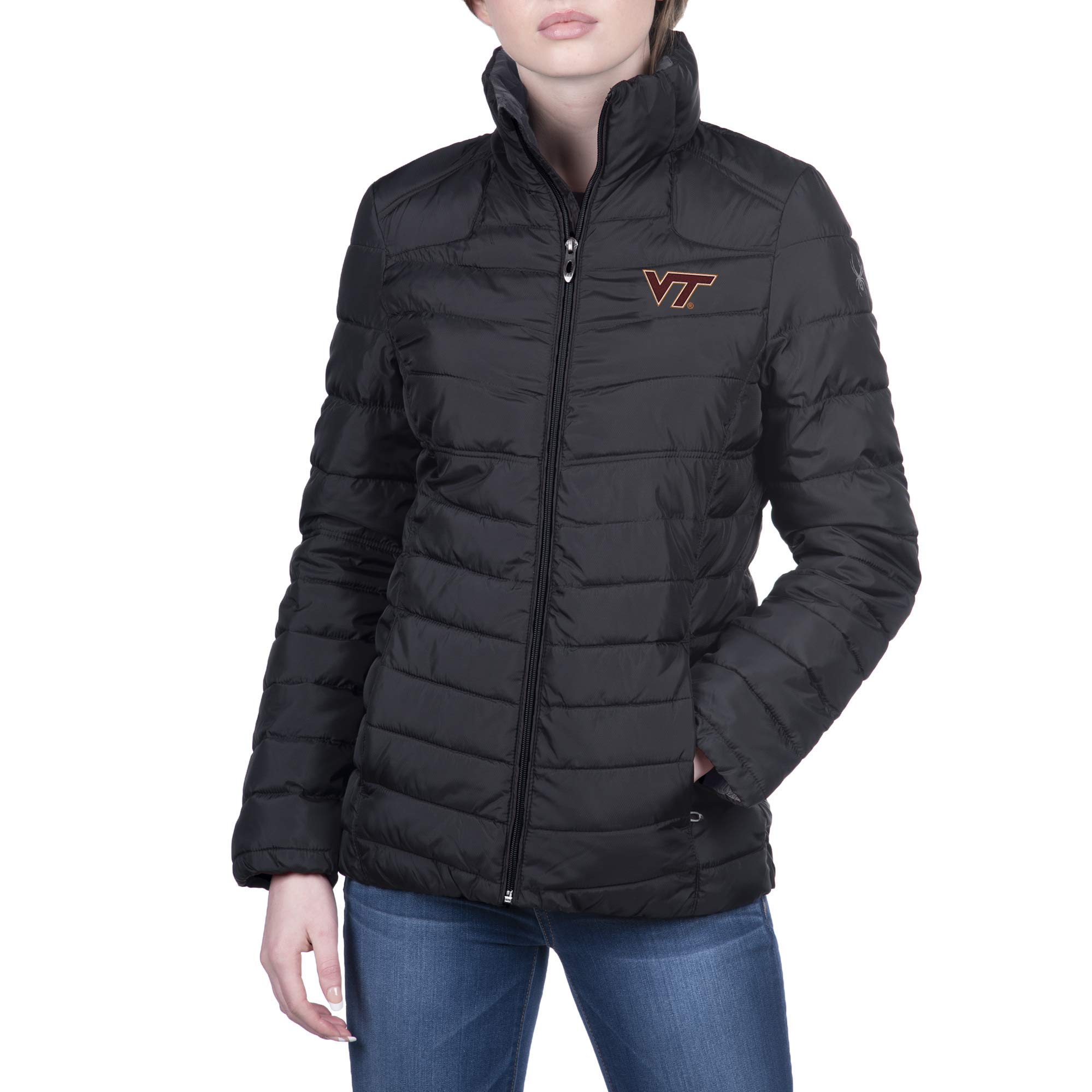 Elite Fan Shop Women's Full Zip Supreme Gameday Puffer Jacket