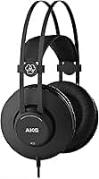 FONE DE OUVIDO PROFISSIONAL AKG K52 PT Preto Grande