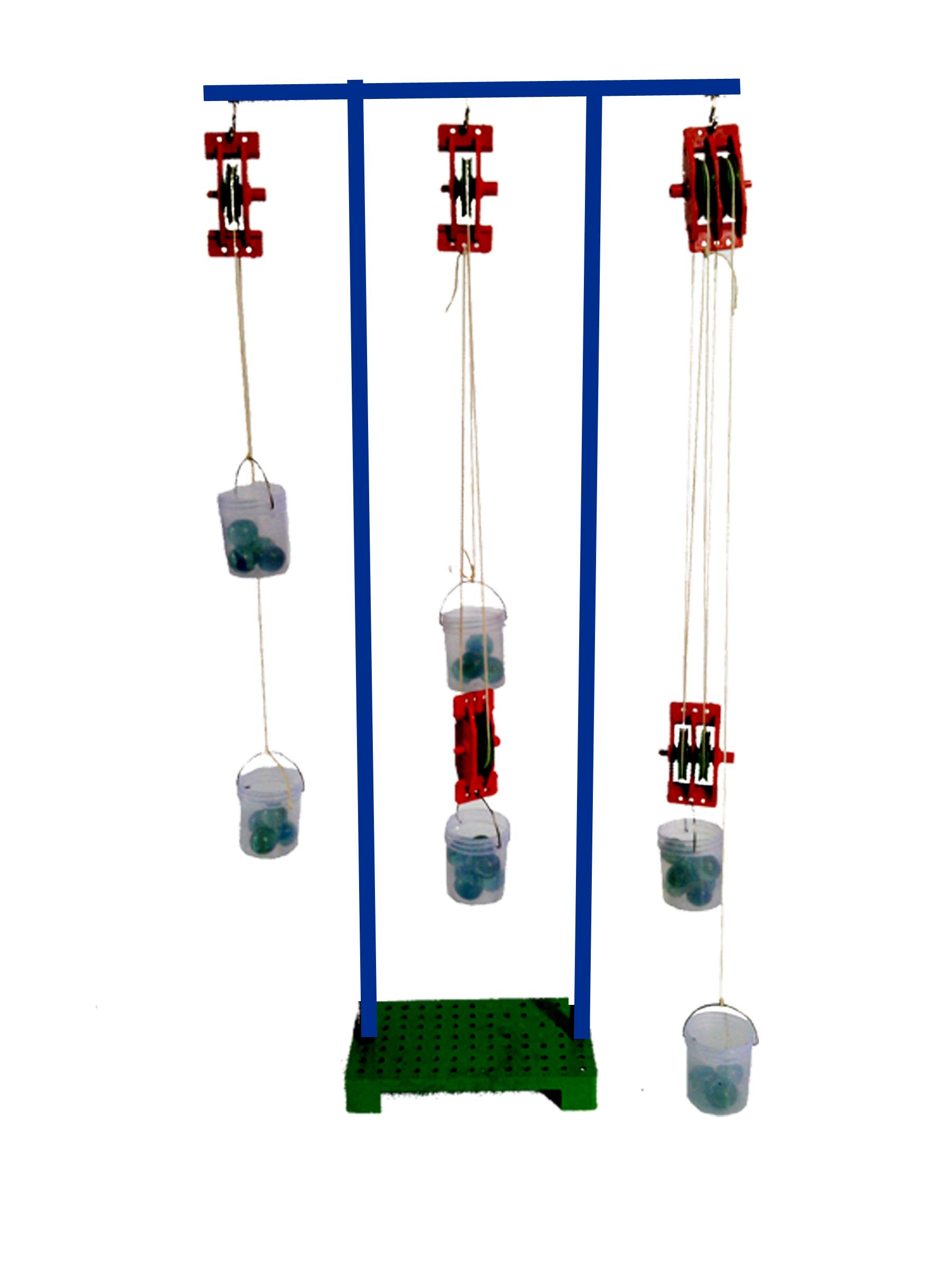 JUNIOR SCIENTIST Plastic & Other Mechanical Advantages Of Pulley - Do It Yourself Kit, Multicolour