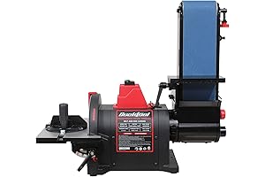 BUCKTOOL Pro 1HP Belt and Disk Sander: Your Solution for Metalworking Precision