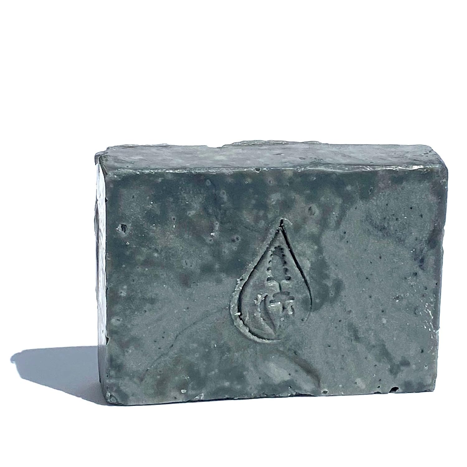 Black Lava Bar of Soap Activated Charcoal Soap By Valenti Italian Soap