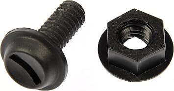 Dorman 785-162 License Plate Fasteners- 1/4-20 In. x 5/8 In., 4 Pack