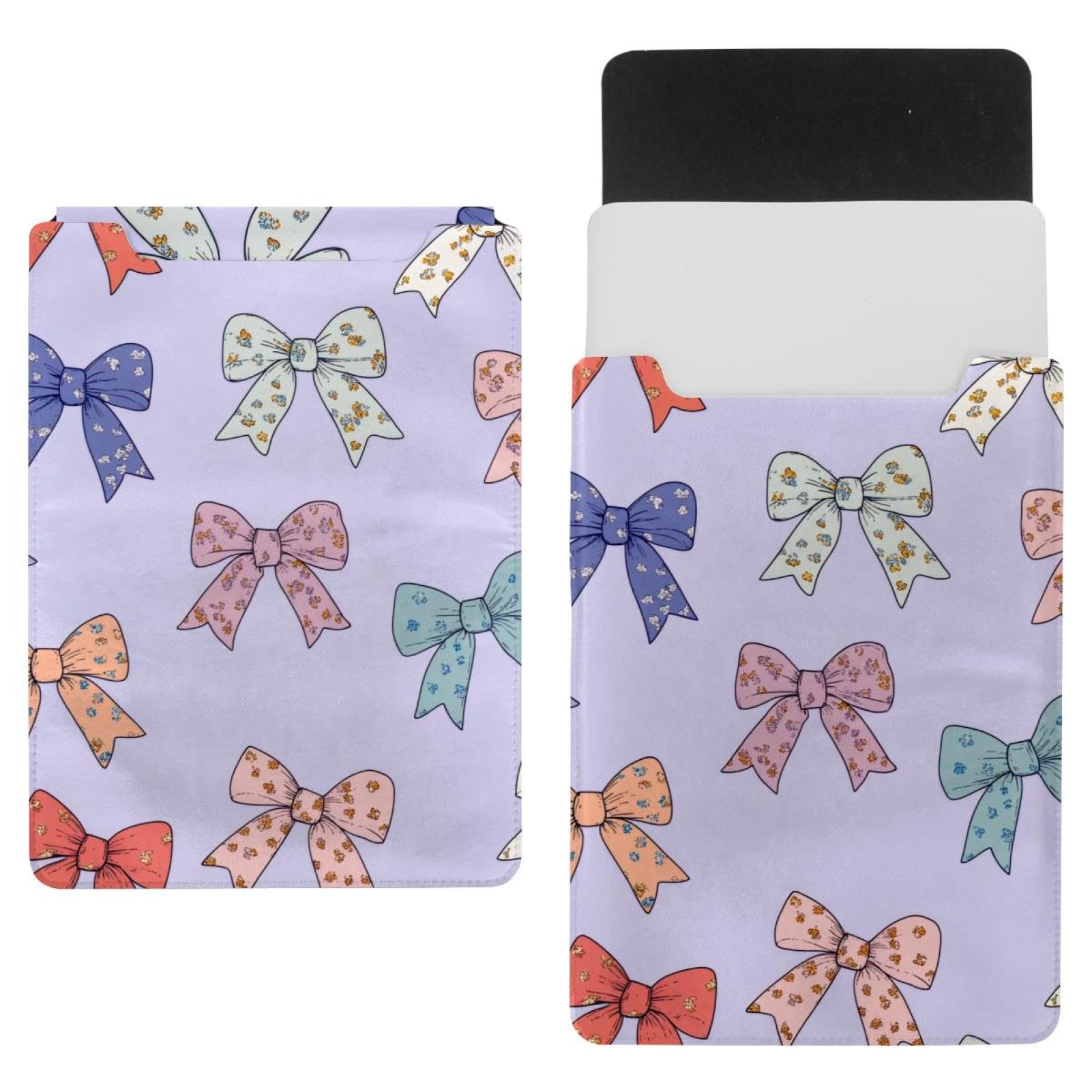 Funda para portátil de 35 x 25.9 cm con diseño de lazo de neopreno suave 7