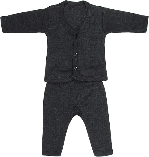 superminis Baby Boys and Baby Girls Super Warm Milanch Thermal Set for Winters