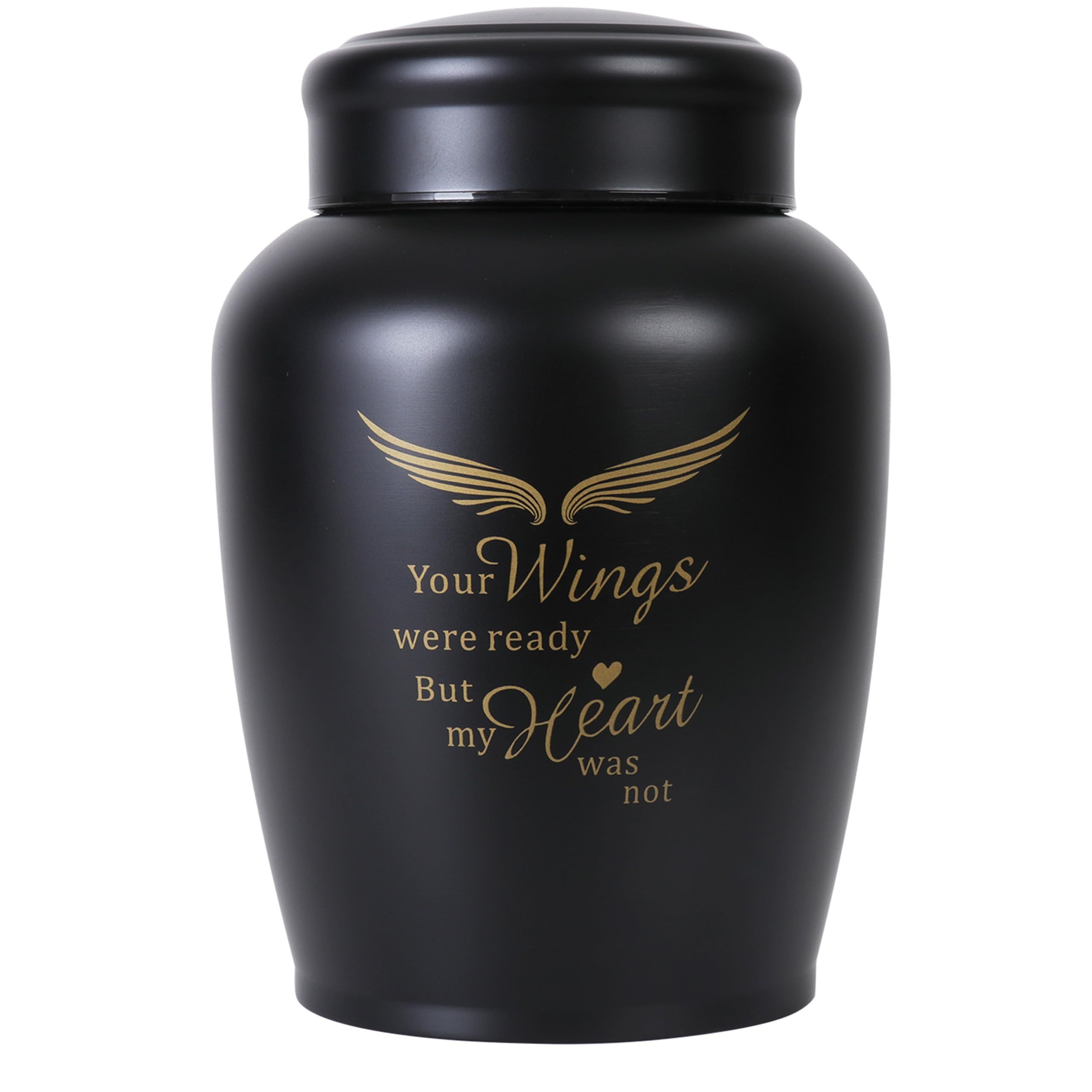 LINES ARTE Cremation Urns for Human Ashes - Adult & Child, Large Burial Urns for Ashes - Holds Up to 160 LBS