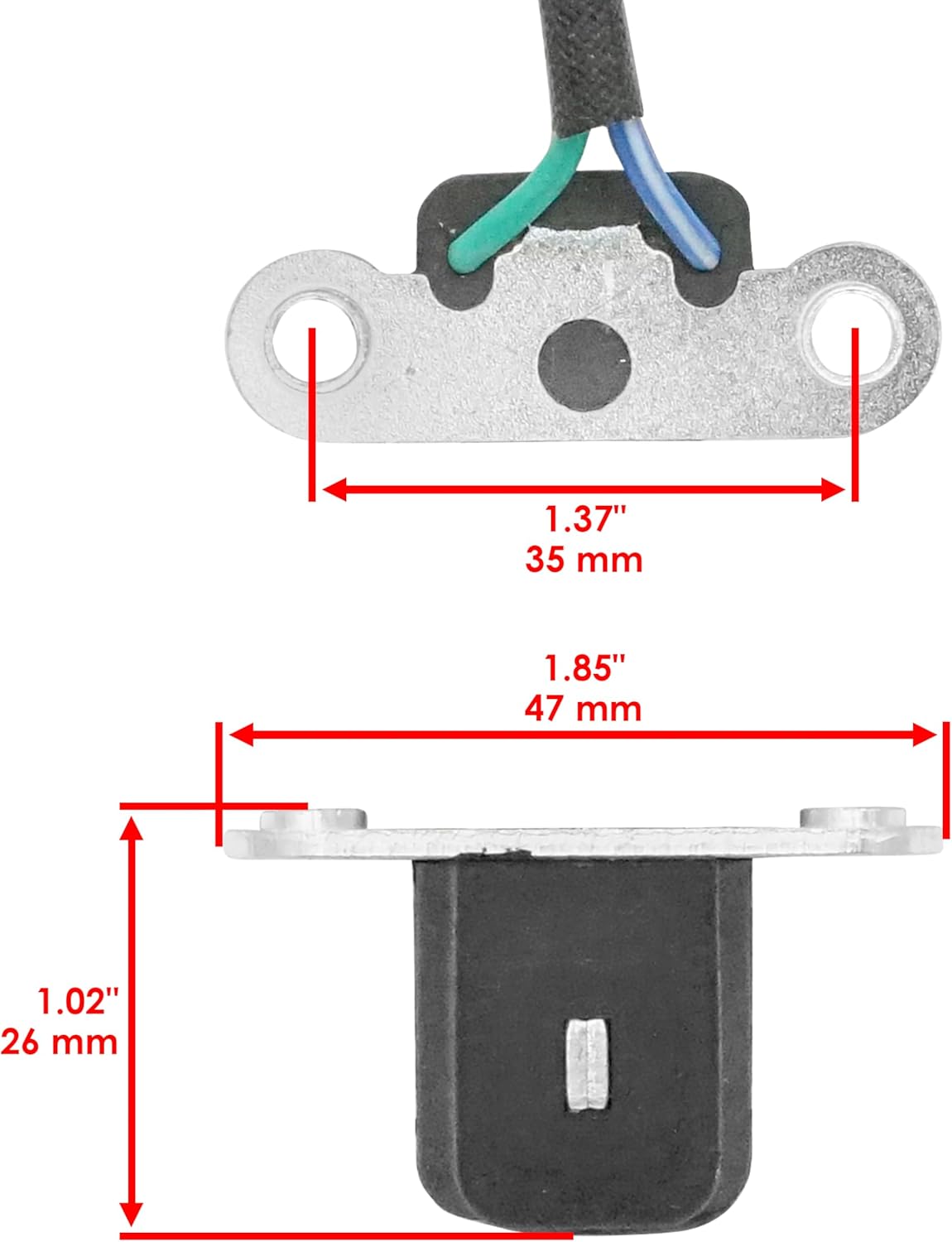 Caltric Stator Pickup Coil Pulser Compatible with Polaris Outlaw 450 S MXR 2008 2009 2010 4011799