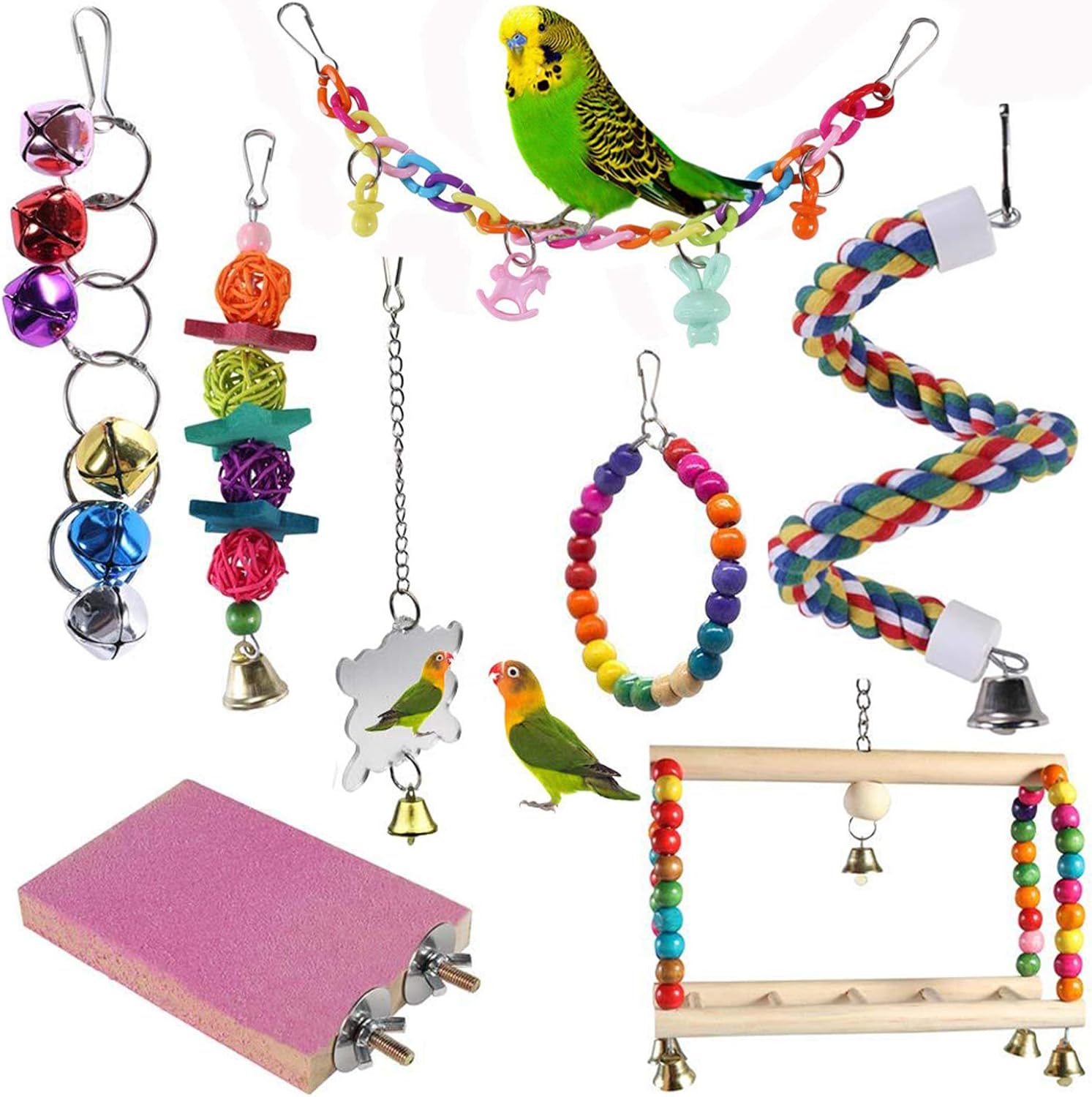 bird bell toy