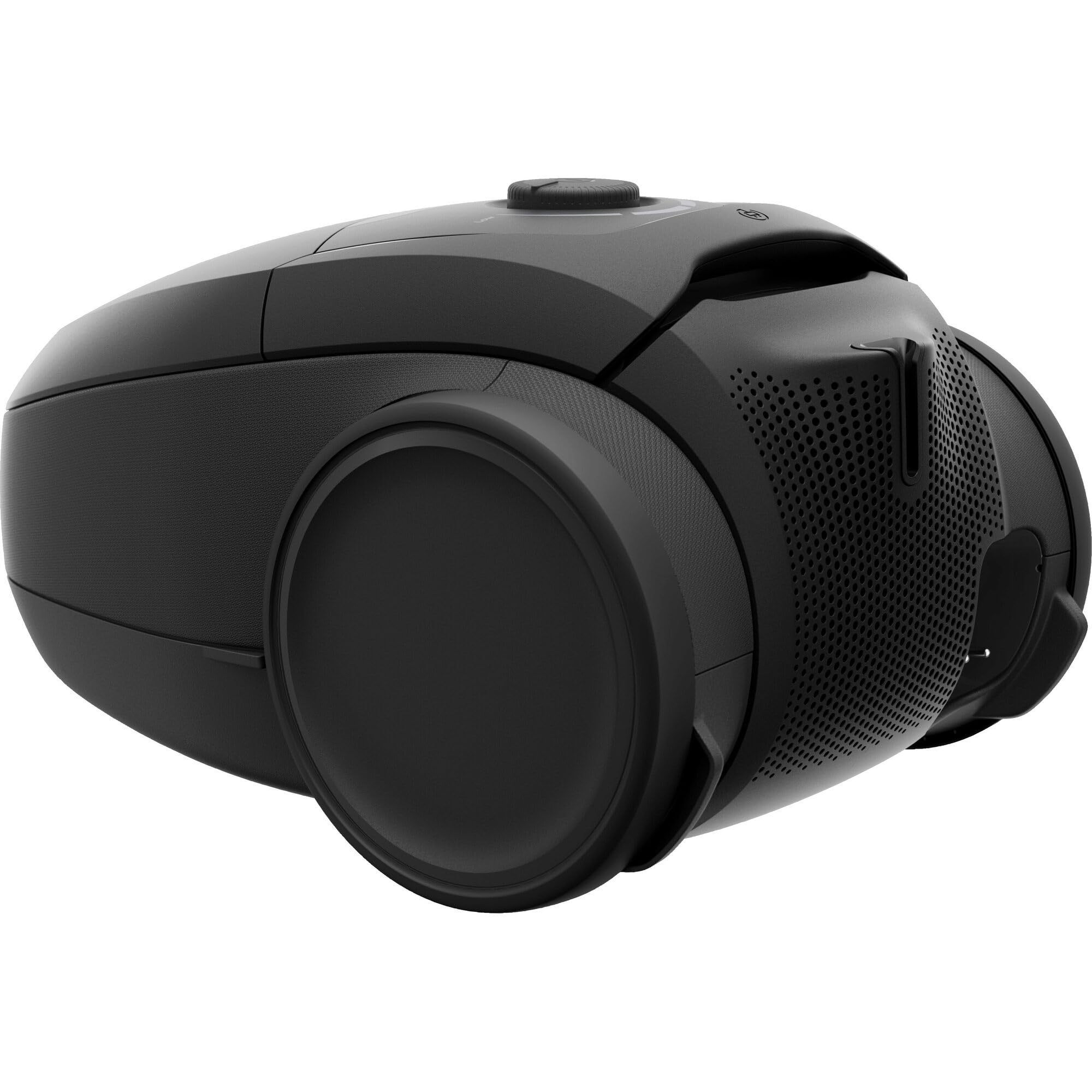 AEG Staubsauger mit Beutel, besonders leise 64 dB, kraftvolle 750 W, ergonomischer Handgriff, 12 m Aktionsradius, HEPA Allergy Plus Filter, AllFloor Düse für Hart- und Teppichböden, Schwarz, VX83‑2EBR | 750 W, 3,5 l, Geräuschpegel 64 dB(A), Staubsauger mi