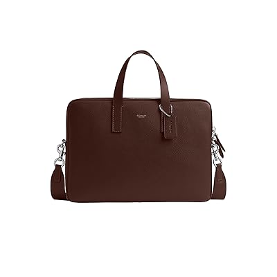 COACH Carlyle Brief Bag Handbags Maple, Leather