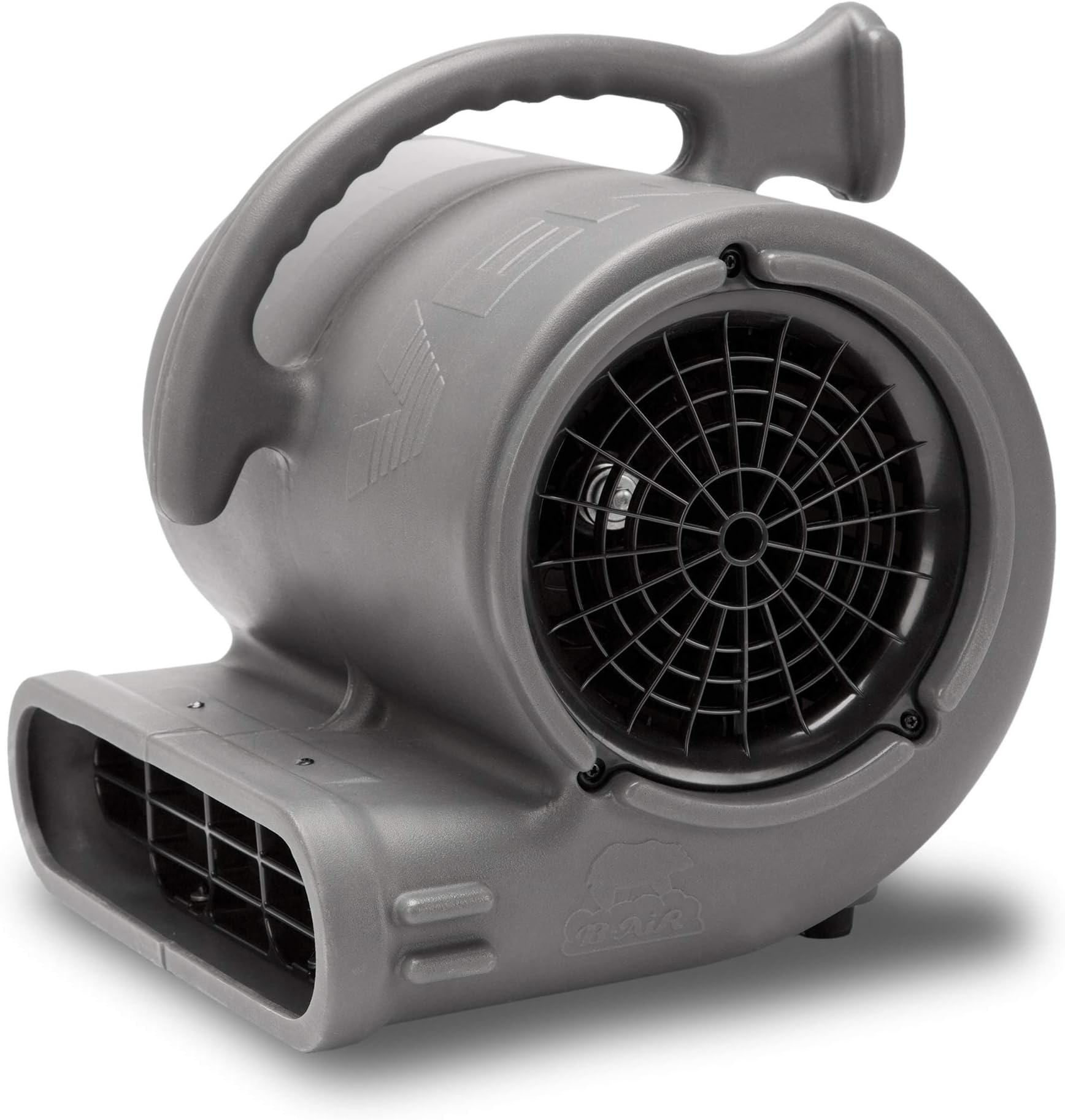B-Air VP-50 1/2 HP 2820 CFM Air Mover for Janitorial Water Damage Restoration Equipment Stackable Carpet Dryer Floor Blower Fan Water Damage Equipment, Gray