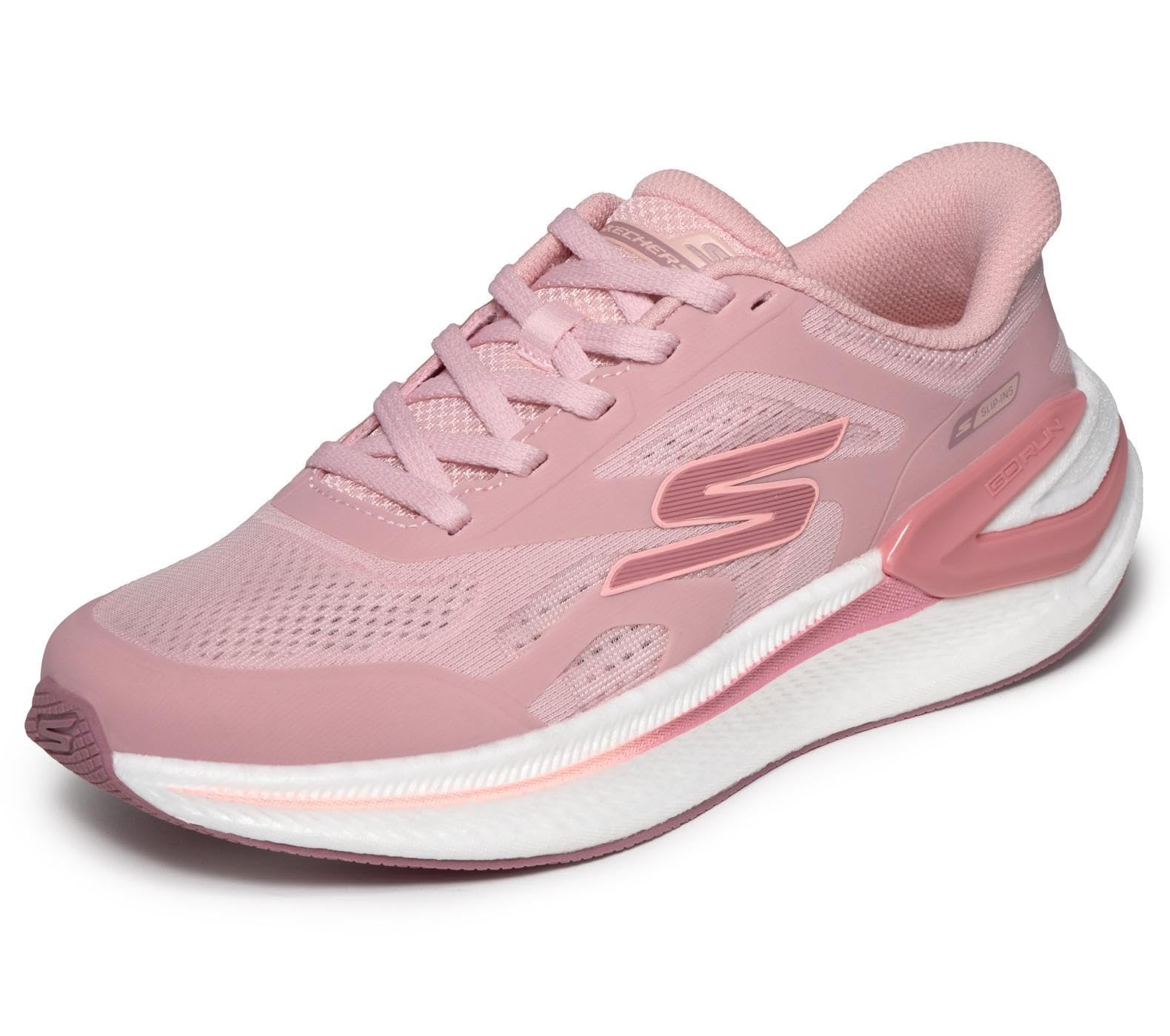 Skechers Women's Go Run Consistent Pro Slip-in Trainers, Fuchsia, 8 UK