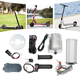 Brushless Motor Kit with Controller and Throttle for Electric Scooter E Bike Engine Motorcycle e Bike Conversion Kits 48-72V 3000W